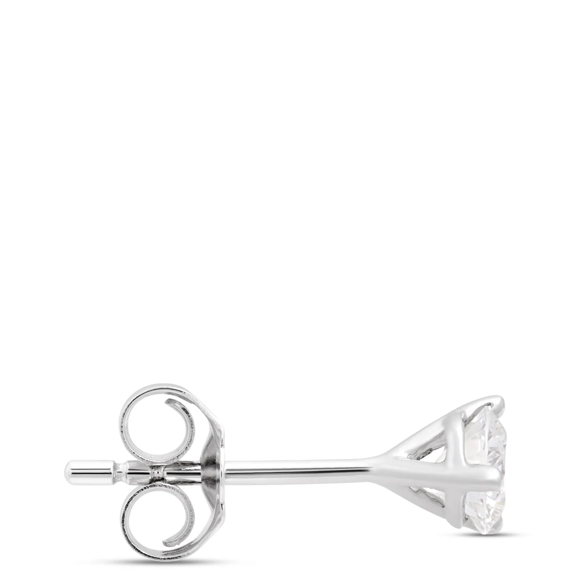 Signature Ben Bridge Diamond Studs, 18k White Gold Hot