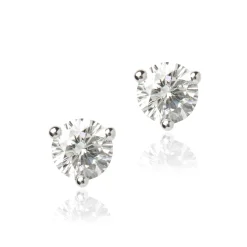 Signature Ben Bridge Diamond Studs, 3/4 Carat Total Weight, in 18K White Gold Sale