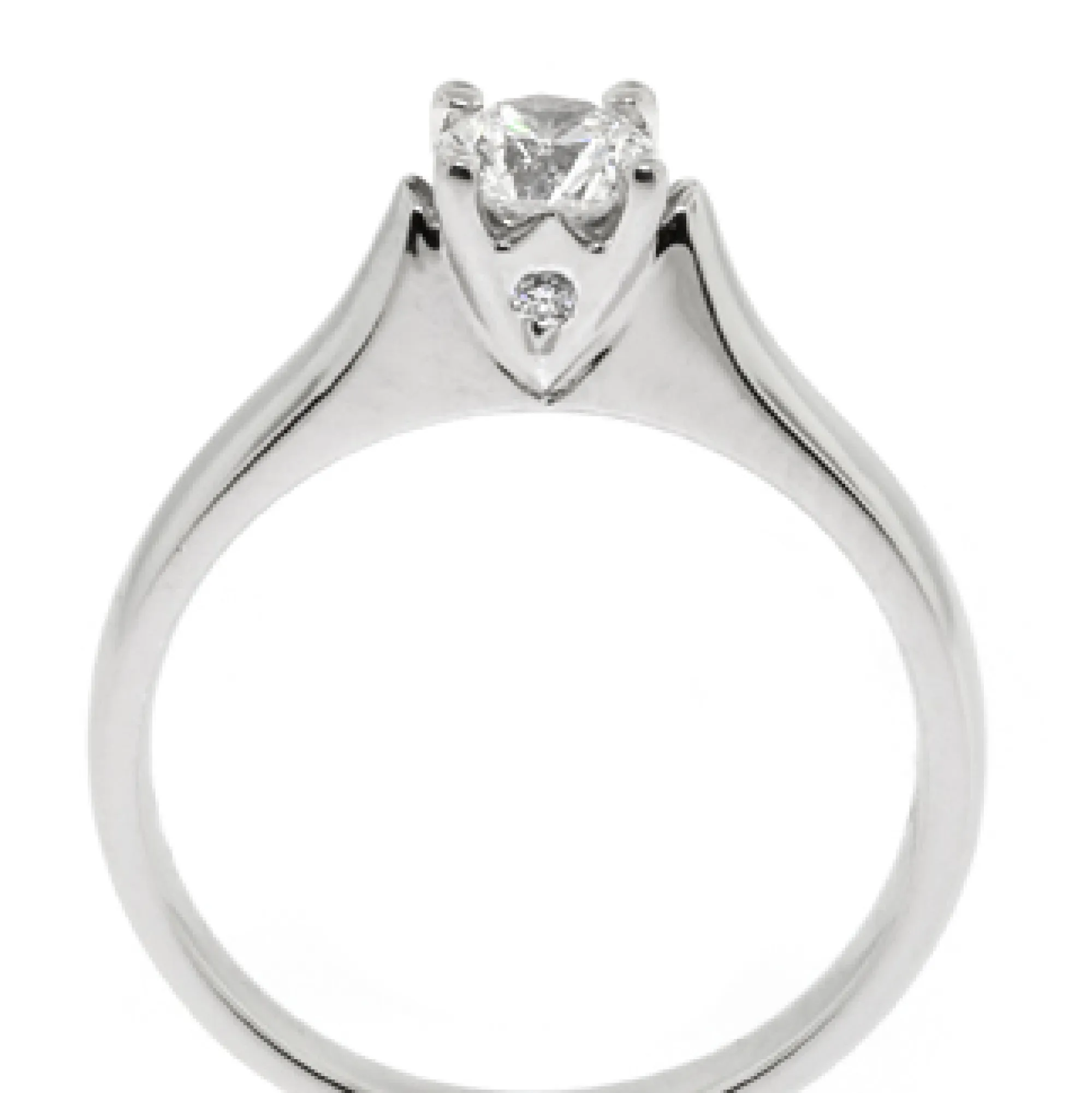 Signature Ben Bridge Diamond™ Ring in Platinum, 1/2 ct. Discount