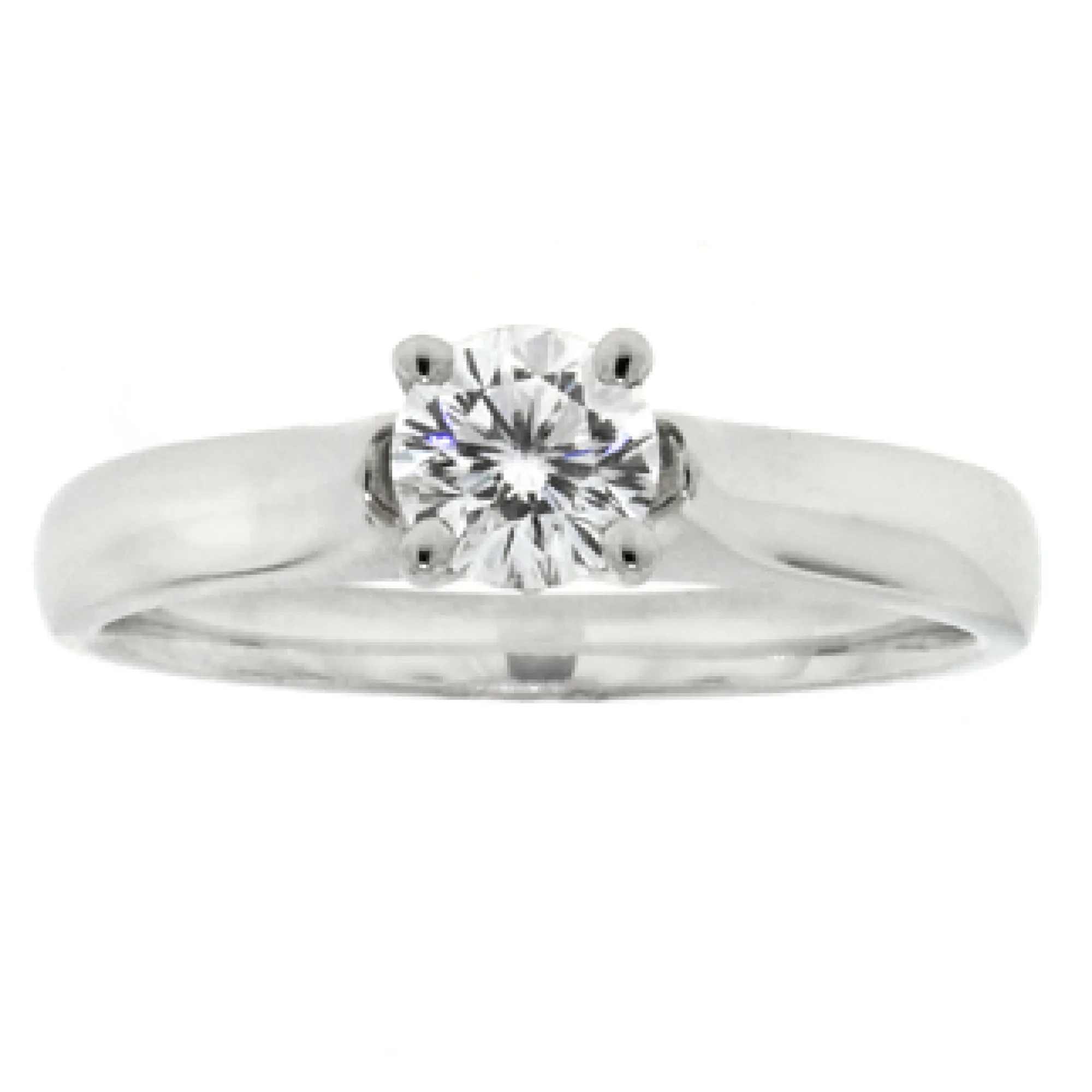 Signature Ben Bridge Diamond™ Ring in Platinum, 1/2 ct. Discount