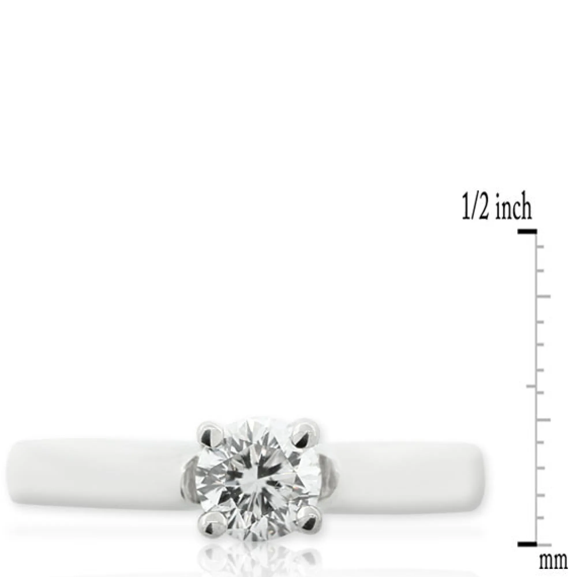 Signature Ben Bridge Diamond™ Ring in Platinum, 1/2 ct. Discount