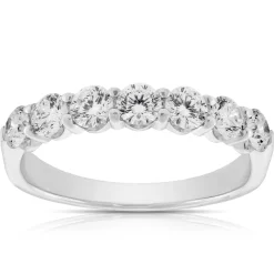 Signature Ben Bridge 7-Stone Diamond Band 18K, 1 ctw. Outlet