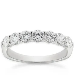 Signature Ben Bridge 7-Stone Diamond Band 18K, 1 ctw. Outlet