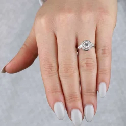 Bezel Set Diamond Ring 14K Clearance