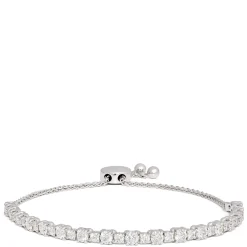 Bolo Diamond Tennis Bracelet, 14k White Gold Discount