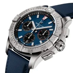 Breitling Avenger BO1 Chronograph Blue Dial Stainless Steel Bracelet, 42 mm Discount