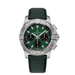 Breitling Avenger BO1 Chronograph Green Dial Calf Leather Strap, 42 mm Sale