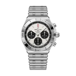 Breitling Chronomat B01 Chronograph White Dial Watch, 42mm Outlet