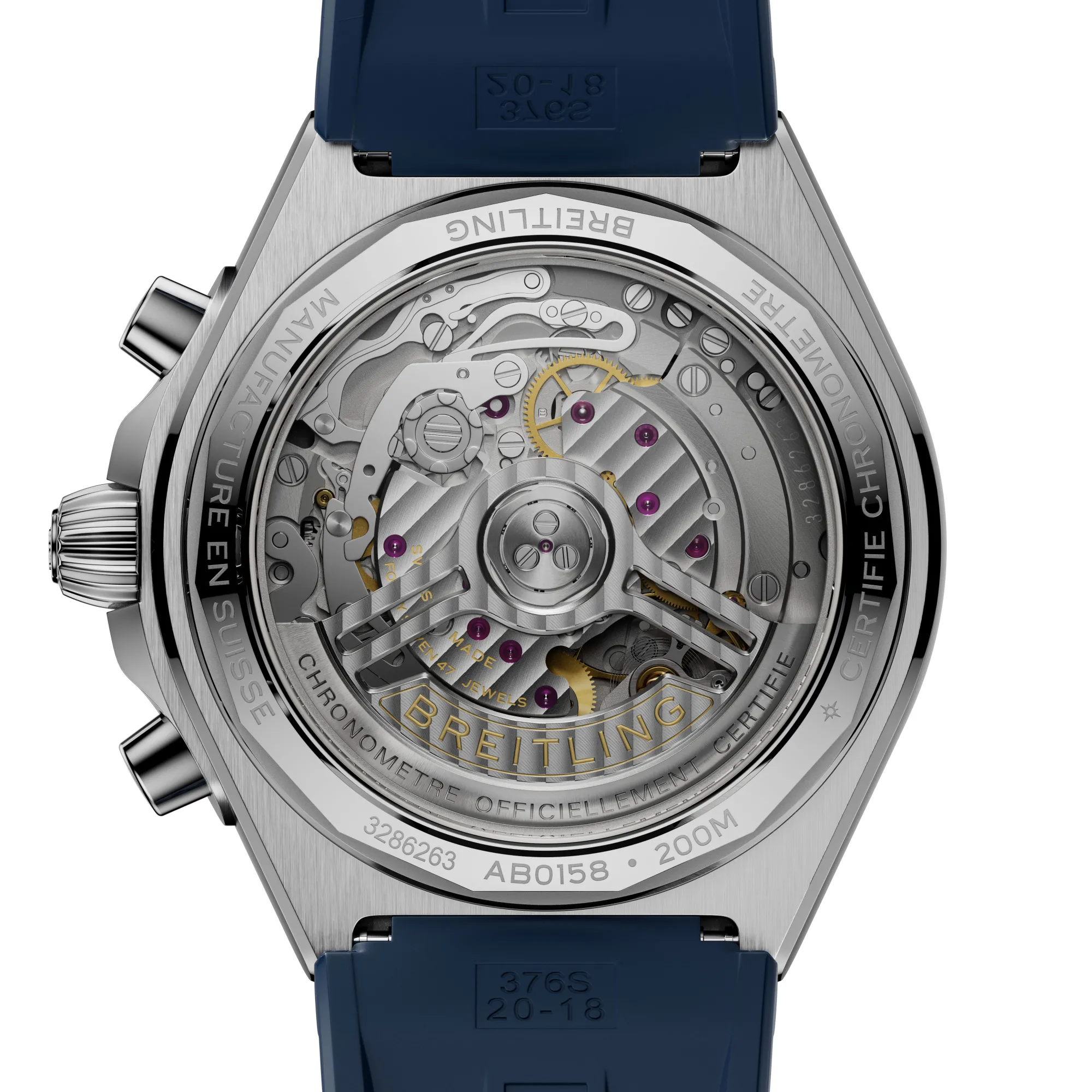Breitling Chronomat B01 Chronograph Blue Dial Watch, 42mm Outlet