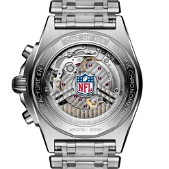 Breitling Chronomat Denver Broncos Orange Dial Watch, 42mm Sale