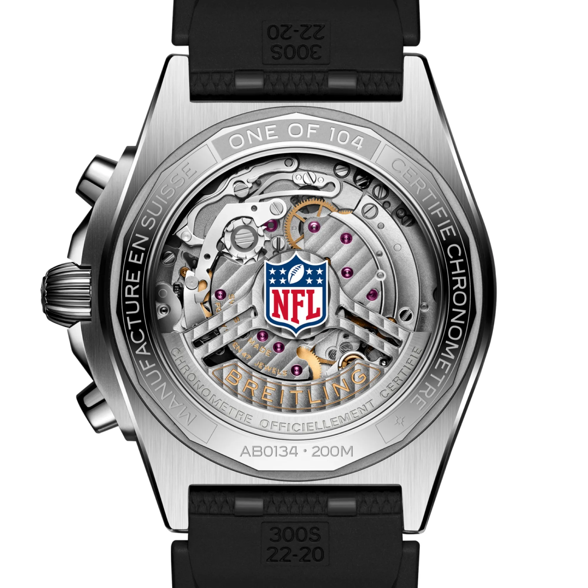 Breitling Chronomat Seattle Seahawks Navy Dial Watch, 42mm Clearance