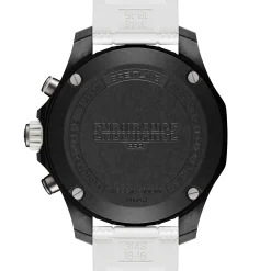 Breitling Endurance Pro Black Dial And White Rubber Strap Watch, 38mm Best