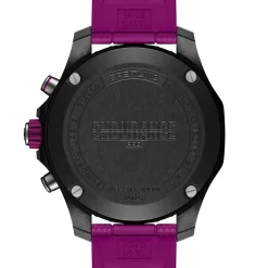 Breitling Endurance Pro Black Dial And Purple Rubber Strap Watch, 38mm Online