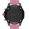 Breitling Endurance Pro Diver Black Dial Pink Rubber Strap Watch, 38mm Discount