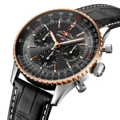 Breitling Navitimer B01 Chronograph Black Dial Watch, 43mm