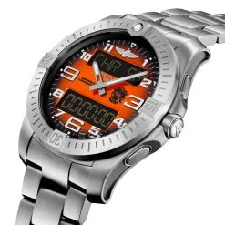 Breitling Professional Aerospace B70 Orbiter Orange Dial Watch, 43mm Discount