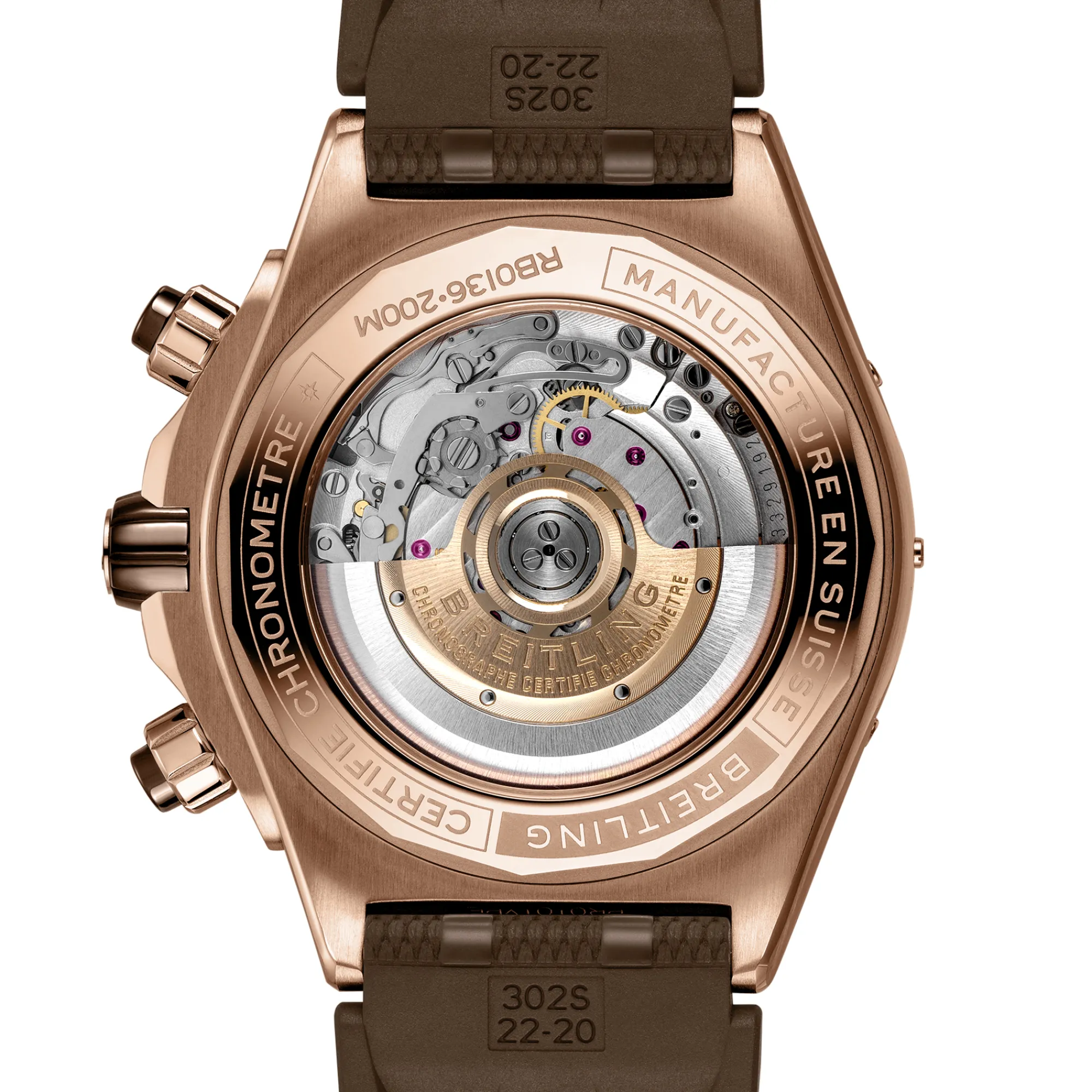 Breitling Super Chronomat B01 Brown Dial Watch, 44mm Outlet