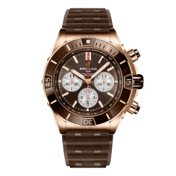 Breitling Super Chronomat B01 Brown Dial Watch, 44mm Outlet