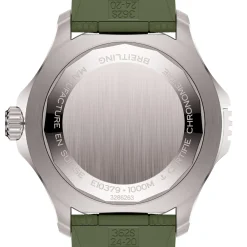 Breitling Superocean Automatic Super Diver TTM Green Dial Watch, 46mm New