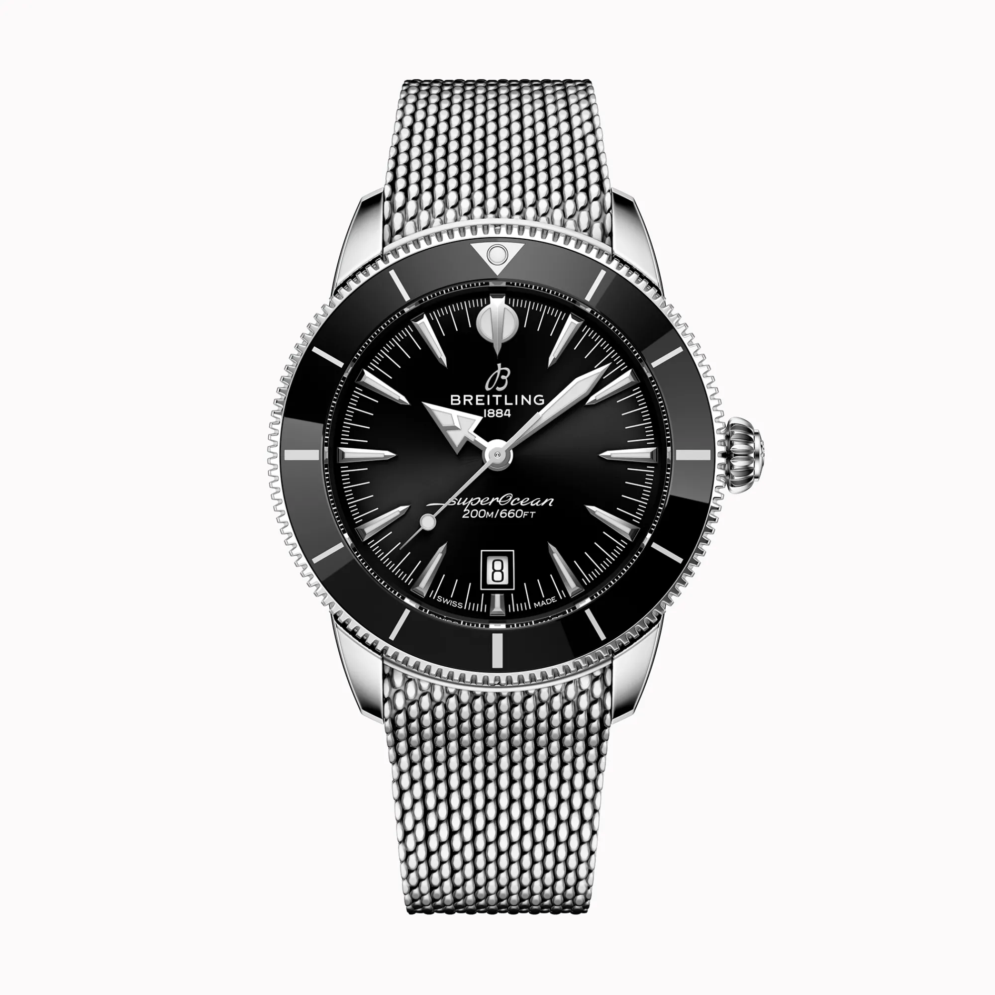 Breitling Superocean Heritage B31 Automatic Black Dial Watch, 44mm Best