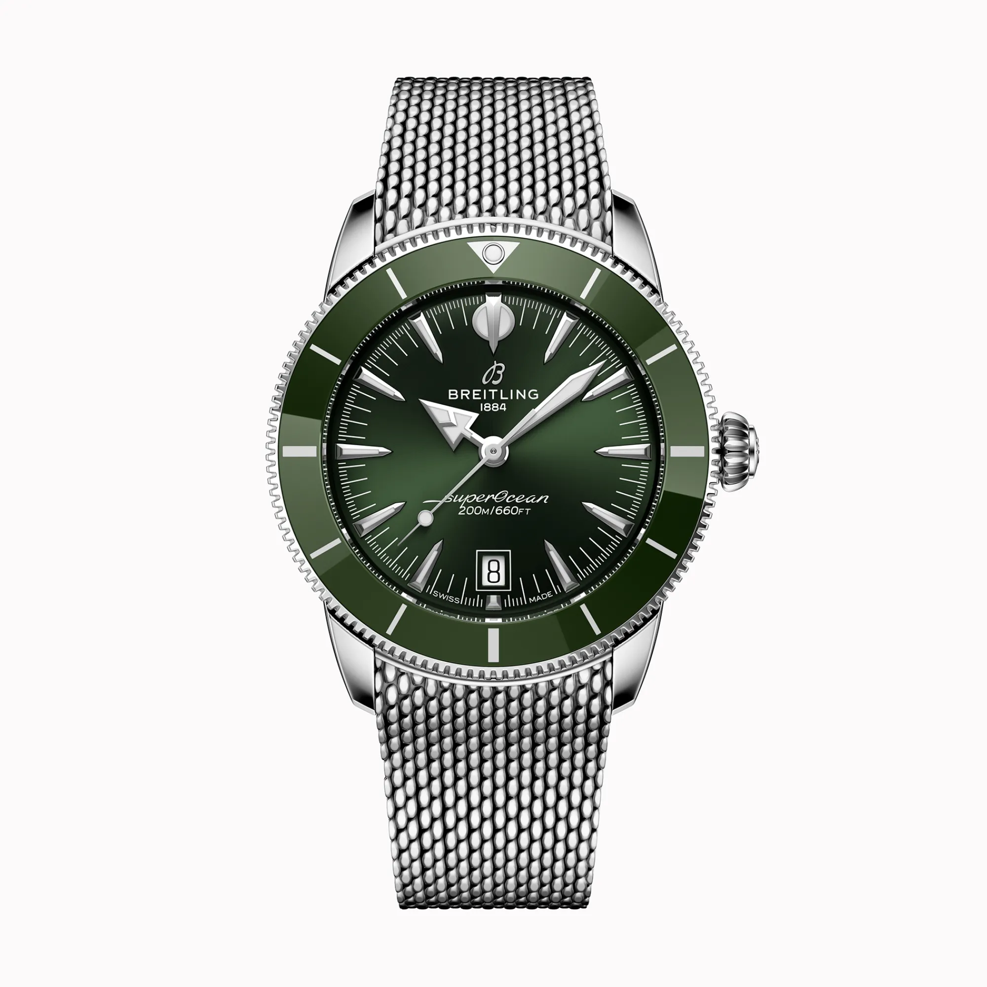 Breitling Superocean Heritage B31 Automatic Green Dial Watch, 42mm Discount