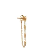 Buttercup Chain Drop Diamond Cluster Earrings, 14K Yellow Gold Outlet