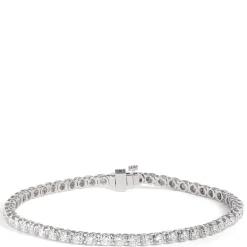 Buttercup Diamond Tennis Bracelet, 14K White Gold Discount