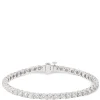 Buttercup Set Diamond Bracelet, 14K White Gold Hot