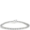 Buttercup Setting Diamond Bracelet, 14K White Gold New