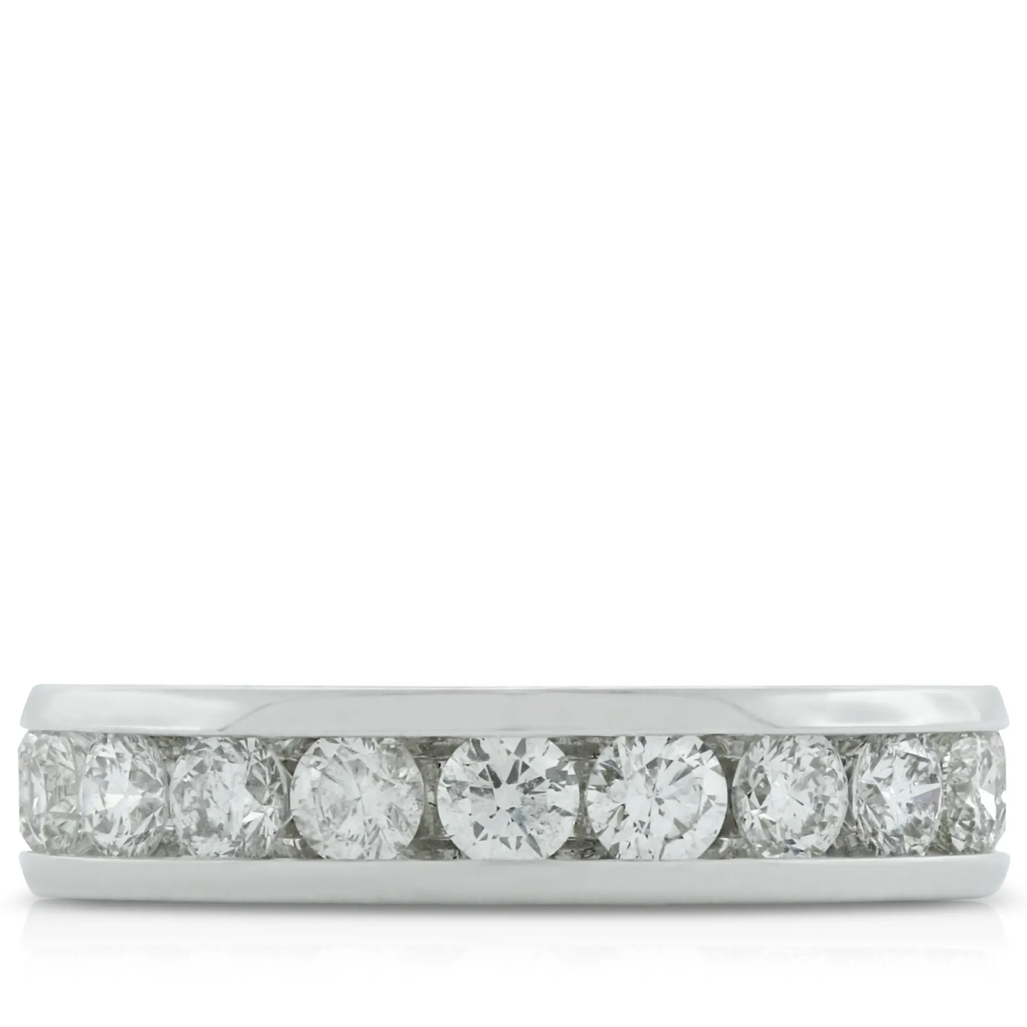 Channel Set Diamond Band 14K, 1.23 ctw. Outlet