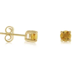 Citrine Stud Earrings 14K Sale