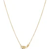Classic Diamond Station Necklace, ½ Carat Total Weight, 14K Yellow Gold Outlet