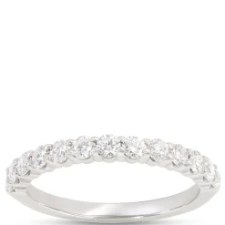 Classic Round Diamond Eternity Ring, ¾ Carat Total Weight, Platinum Discount