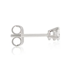 Classic Round Diamond Studs, ⅕ Carat Total Weight, in 14K White Gold Outlet