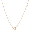 Classic Tiny Heart Pendant Necklace, 14K Rose Gold Discount