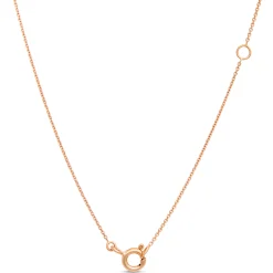 Classic Tiny Heart Pendant Necklace, 14K Rose Gold Discount
