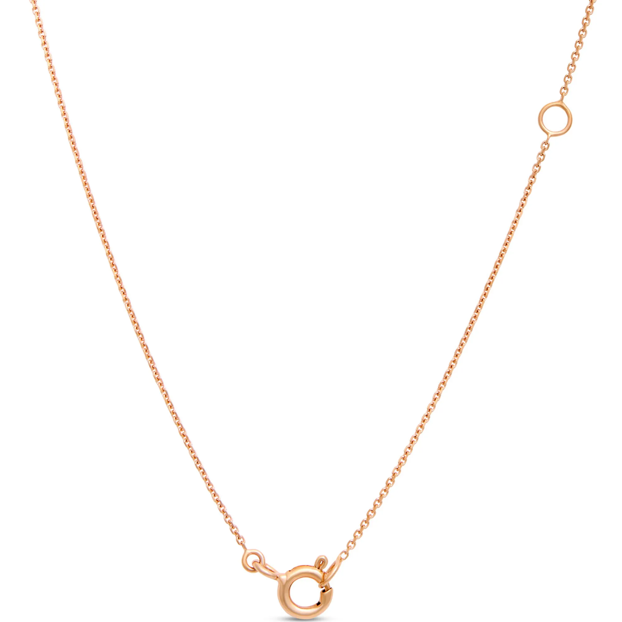 Classic Tiny Heart Pendant Necklace, 14K Rose Gold Discount