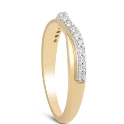 Contour Diamond Anniversary Band, 14K White Gold Sale