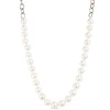 Cultured Freshwater Pearl Necklace in Sterling Silver New