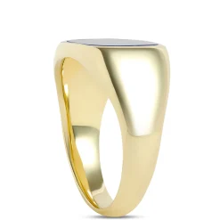 Cushion Lapis Ring, 14K Yellow Gold Outlet