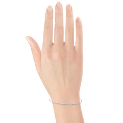 Diamond Bar Bracelet 14K Outlet