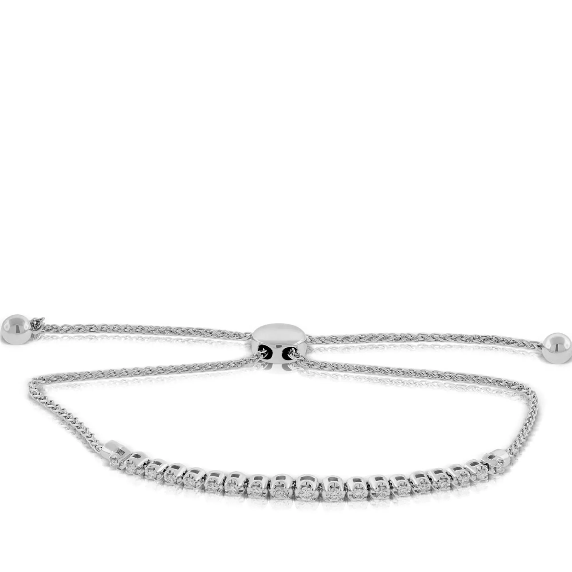 Diamond Bolo Bracelet 14K, 1/4 ctw. Best