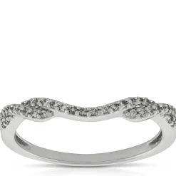 Diamond Contour Band 14K Sale