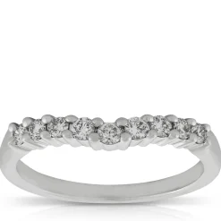Diamond Contour Band 14K Sale