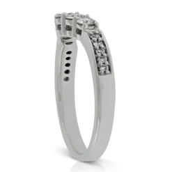 Diamond Contour Wedding Band 14K Clearance
