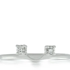 Diamond Contour Wrap Band 14K Clearance