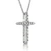 Diamond Cross Pendant 14K Clearance