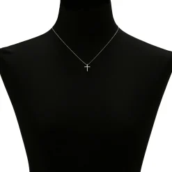 Diamond Cross Pendant 14K Clearance