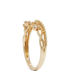 Diamond Crown Ring 14K Online
