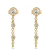 Diamond Earrings, 14k Yellow Gold Online